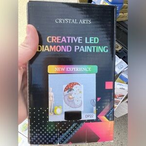 Santa light diamond painting new